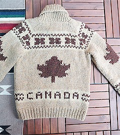KANATA 카나타 캐나다 핸드메이드 양모100% 코위찬 스웨터 cowichan sweater~! 우먼 프리사이즈~!